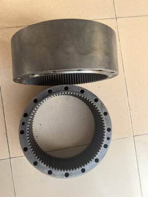 F5X130 Rotary Gearbox Gear Ring 82 Teeth Slewing Ring Gear For XG822 LG825 Crawler Excavator