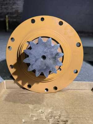 JMF43 Excavator Swing Gearbox 12 Tooth Vertical Shaft for Sany SY75 Digger